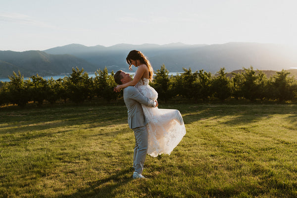 Outdoor Wedding At Chelan Ranch