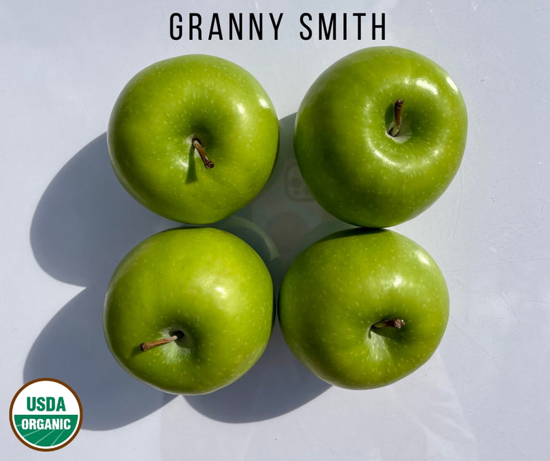 O Organics Apples Granny Smith - 2 Lb