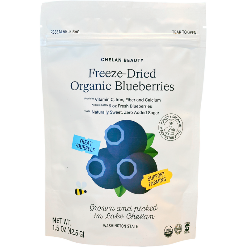 Freeze-Dried Organic Blueberries (P/U)