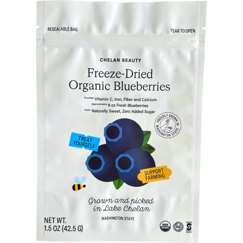 Freeze-Dried Organic Blueberries